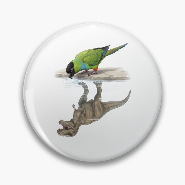 Item preview, Funny Nanday Conure Reflection T Rex Dinosaur Parrot Mom Dad Lover designed and sold by DoodleTortle.