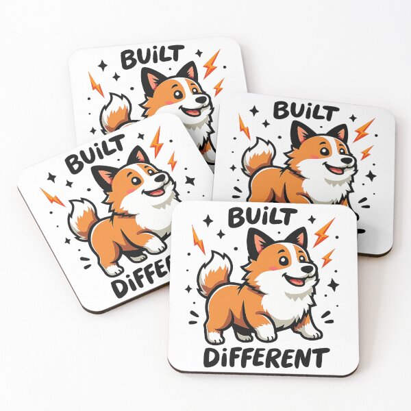 Item preview, Built Different | Funny Corgi T-Shirt | Corgi Mom Dad Gift | Corgi Owner Shirt designed and sold by vaninochu.
