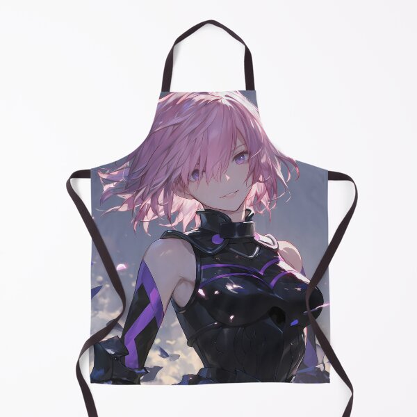 Item preview, Mash Kyrielight Fate Grand Order Purple Armor Smile With Floating Petals designed and sold by riadjamai.