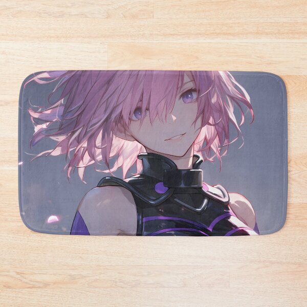Item preview, Mash Kyrielight Fate Grand Order Purple Armor Smile With Floating Petals designed and sold by riadjamai.