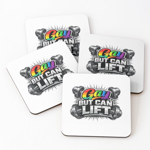 Item preview, Gay But Can Lift Heavy Weights Pride Gym Power Queer Strength Statement designed and sold by Aryabek.