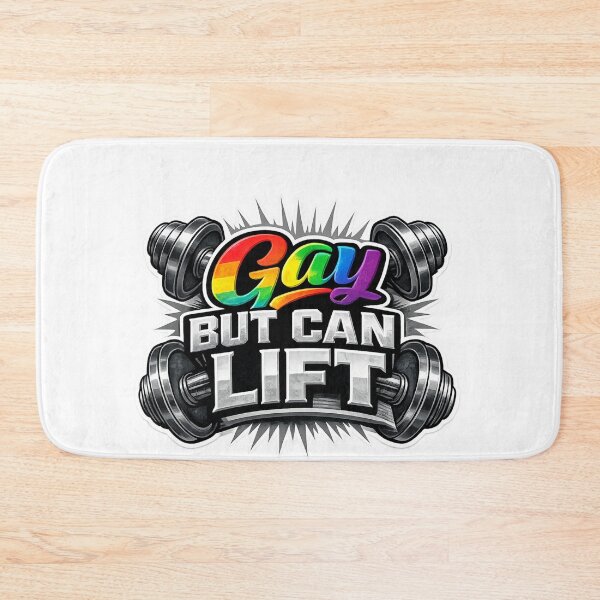 Item preview, Gay But Can Lift Heavy Weights Pride Gym Power Queer Strength Statement designed and sold by Aryabek.