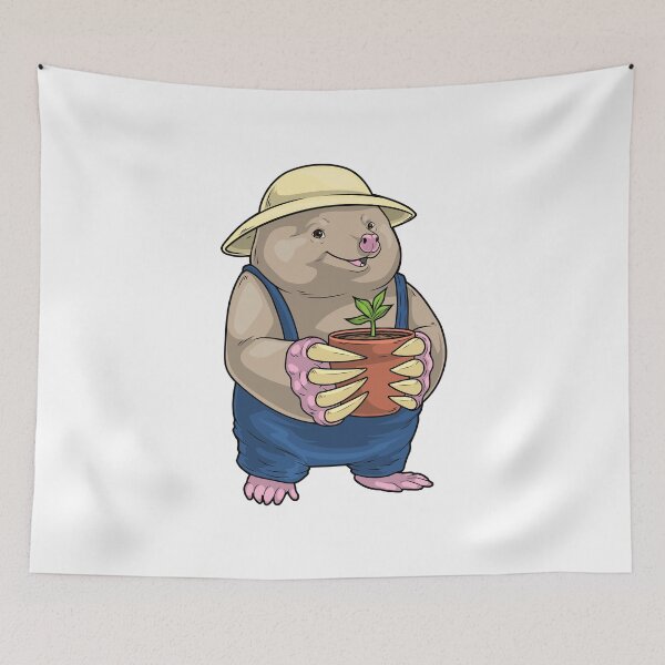 Item preview, Mole Gardener Plant Garden designed and sold by Snabdesign84.