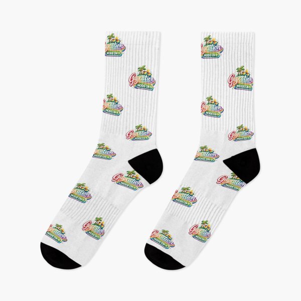 Item preview, Gaycation Mode On Tropical Pride Vacation Rainbow LGBTQ Travel Energy designed and sold by Aryabek.