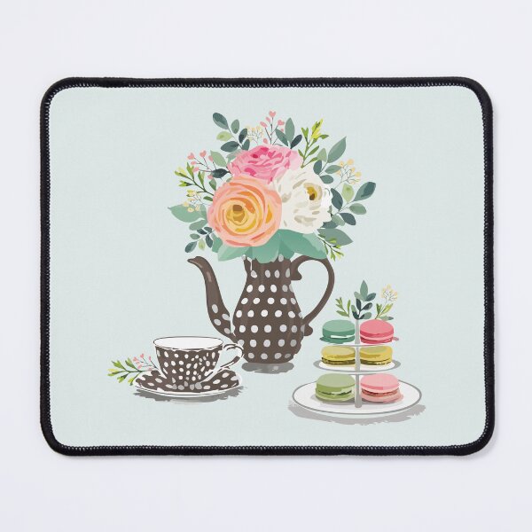 Item preview, Cozy Afternoon Tea Time Botanical Art designed and sold by storieslanguage.