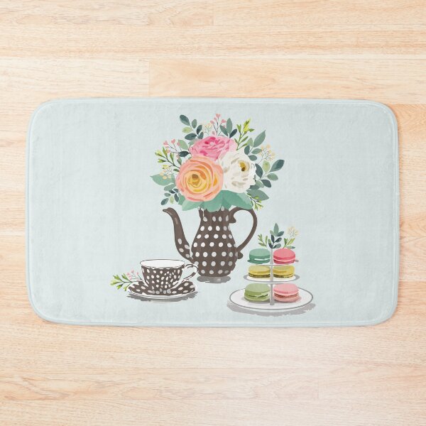 Item preview, Cozy Afternoon Tea Time Botanical Art designed and sold by storieslanguage.