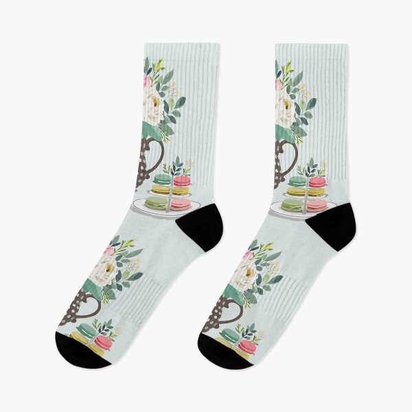 Item preview, Cozy Afternoon Tea Time Botanical Art designed and sold by storieslanguage.