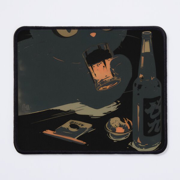 Item preview, Tipsy Black Cat #613 designed and sold by triglavis-art.