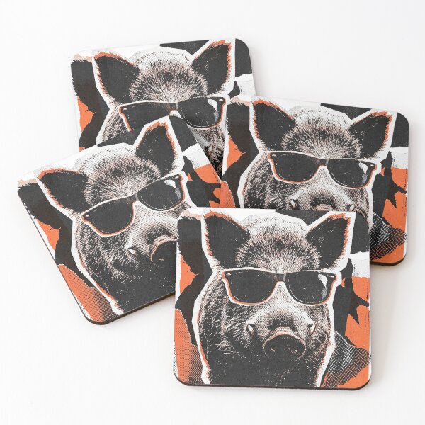 Item preview, Cool vintage wild boar sunglasses designed and sold by MasterShong.