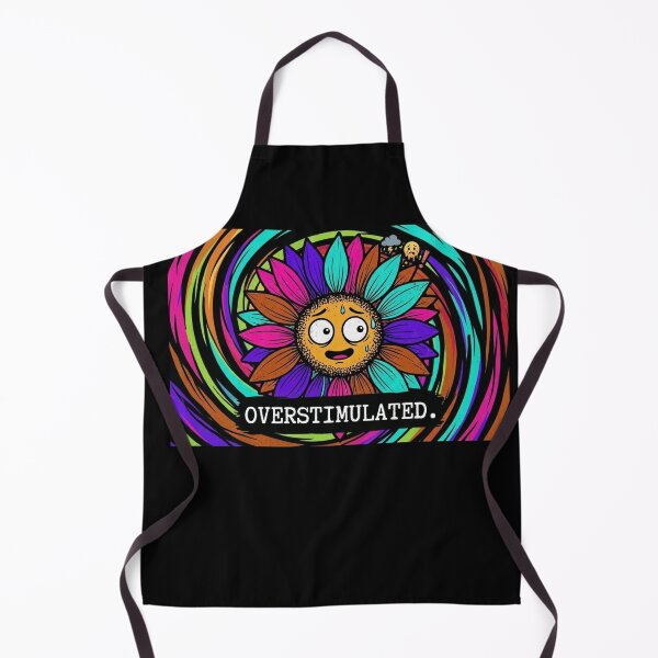 Item preview, Overstimulated Sunflower: Psychedelic ADHD Art designed and sold by Wild Hare.