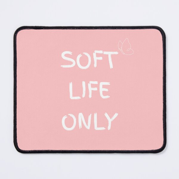 Item preview, Wall Art | Soft Life Only | Aesthetic | Soft Girl Era designed and sold by PeacePrint.