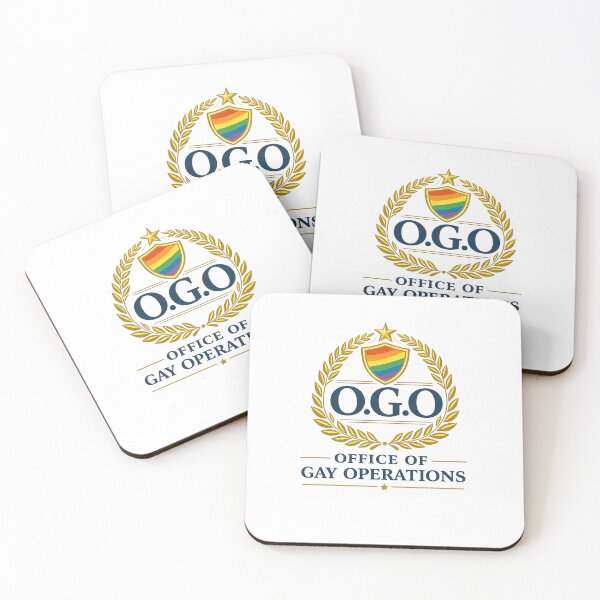 Item preview, OGO Office of Gay Operations Rainbow Shield Pride Command Authority Symbol designed and sold by Aryabek.