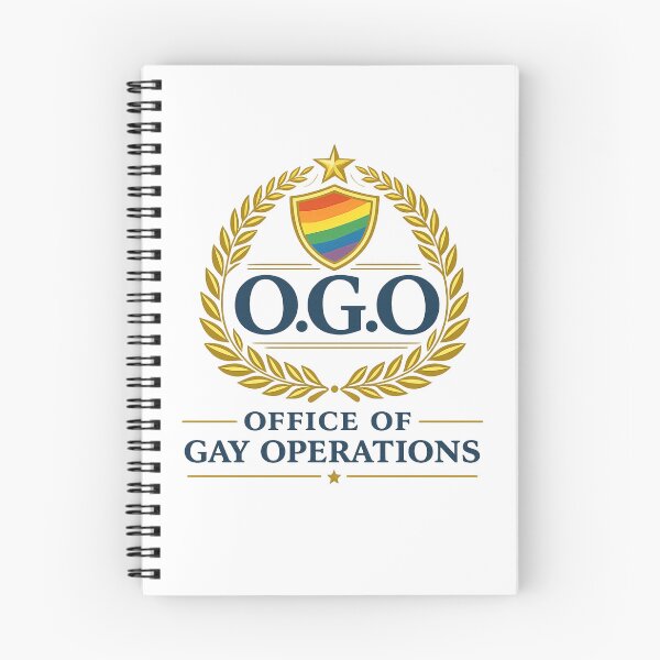 Item preview, OGO Office of Gay Operations Rainbow Shield Pride Command Authority Symbol designed and sold by Aryabek.