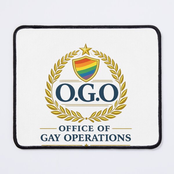 Item preview, OGO Office of Gay Operations Rainbow Shield Pride Command Authority Symbol designed and sold by Aryabek.