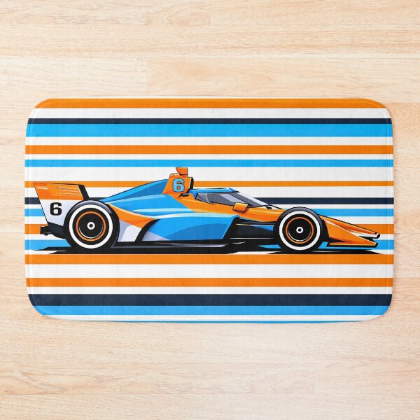 Item preview, #6 Nolan Siegel IndyCar Side Profile designed and sold by PitWallArt.