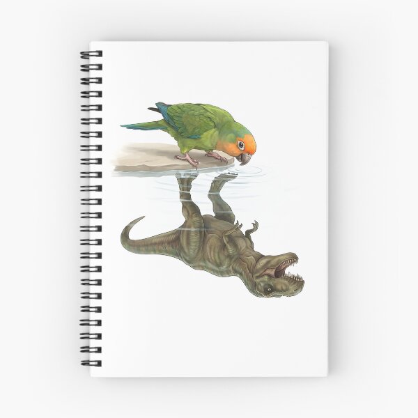 Item preview, Funny Peach Fronted Conure Reflection T Rex Dinosaur Parrot Mom Dad Lover designed and sold by DoodleTortle.