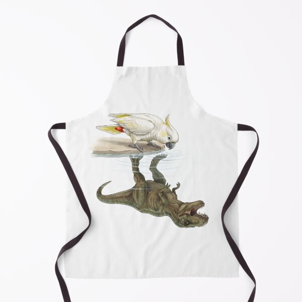 Item preview, Funny Red vented Cockatoo Reflection T Rex Dinosaur Parrot Mom Dad Lover designed and sold by DoodleTortle.