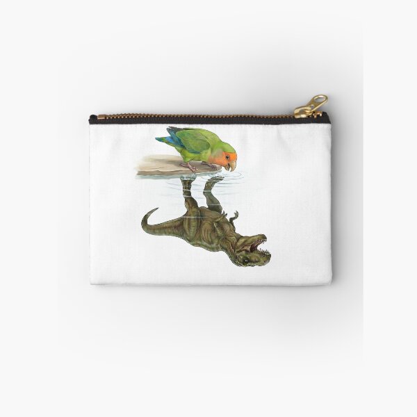 Item preview, Funny Rosy Faced Lovebird Reflection T Rex Dinosaur Parrot Mom Dad Lover designed and sold by DoodleTortle.
