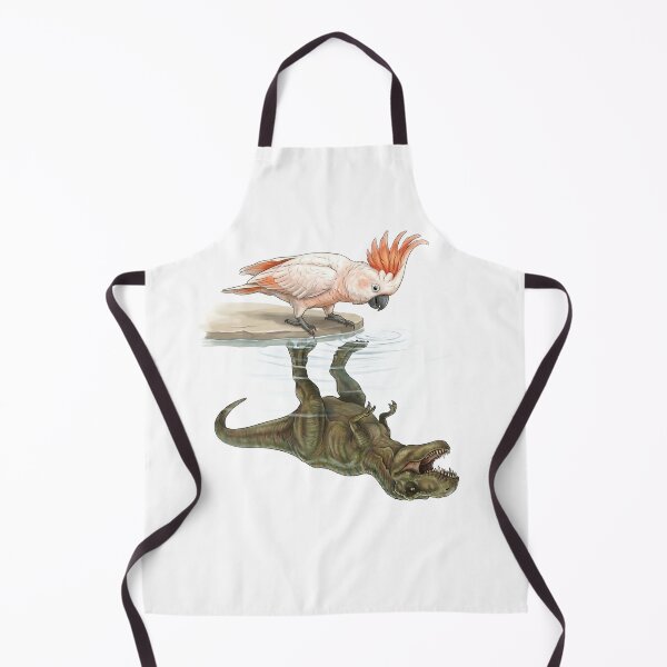 Item preview, Funny Salmon crested Cockatoo Reflection T Rex Dinosaur Parrot Mom Dad Lover designed and sold by DoodleTortle.