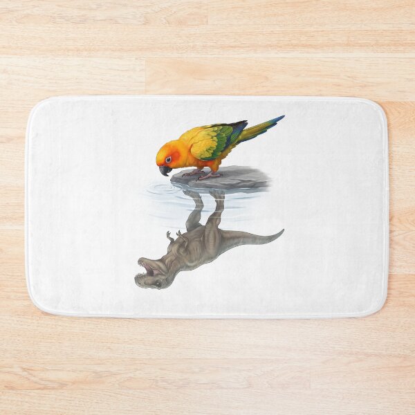 Item preview, Funny Sun Conure Reflection T Rex Dinosaur Parrot Mom Dad Lover designed and sold by DoodleTortle.