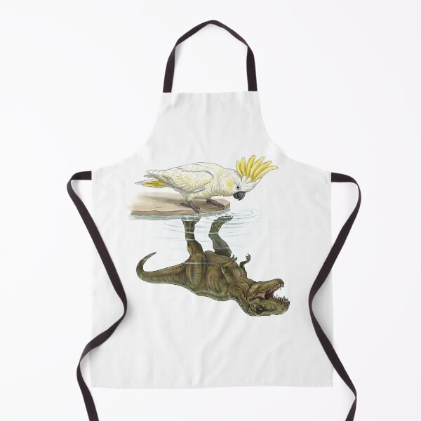Item preview, Funny Sulphur crested Cockatoo Reflection T Rex Dinosaur Parrot Mom Dad Lover designed and sold by DoodleTortle.