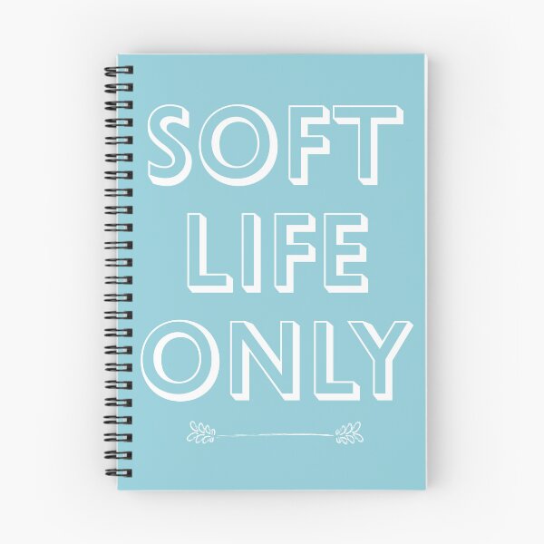 Item preview, Cute Soft Life Only | Aesthetic | Soft Girl Era designed and sold by PeacePrint.