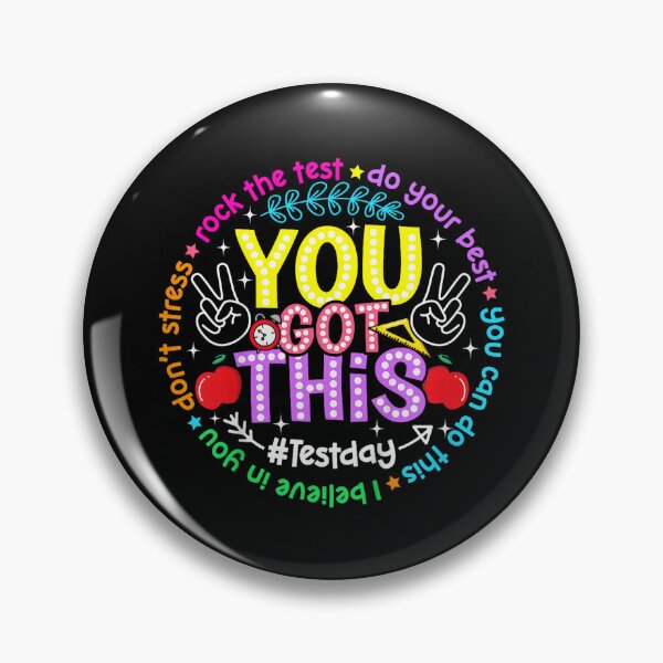 Item preview, test day you got this for student kids teacher state testing  designed and sold by 3INEKMIZAN.
