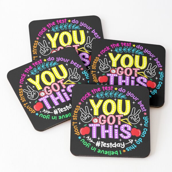 Item preview, test day you got this for student kids teacher state testing  designed and sold by 3INEKMIZAN.