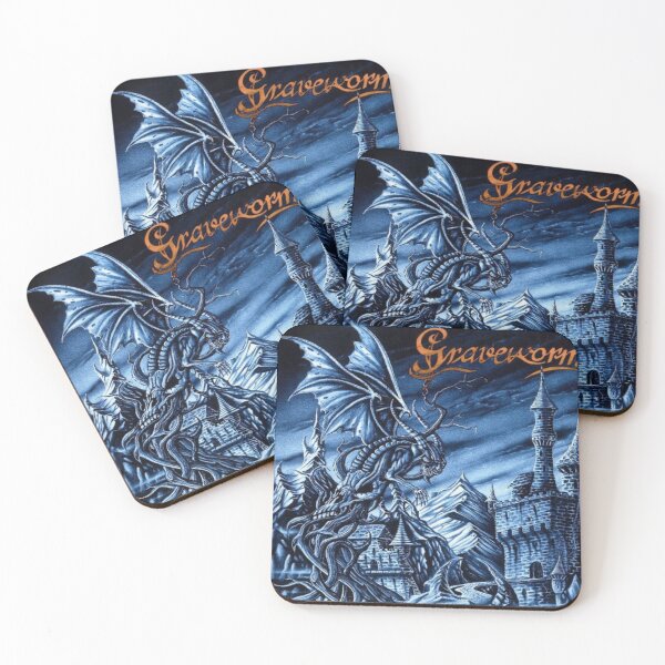 Item preview, Graveworm - Underneath the Crescent Moon album 1998 designed and sold by CreepyApparel.