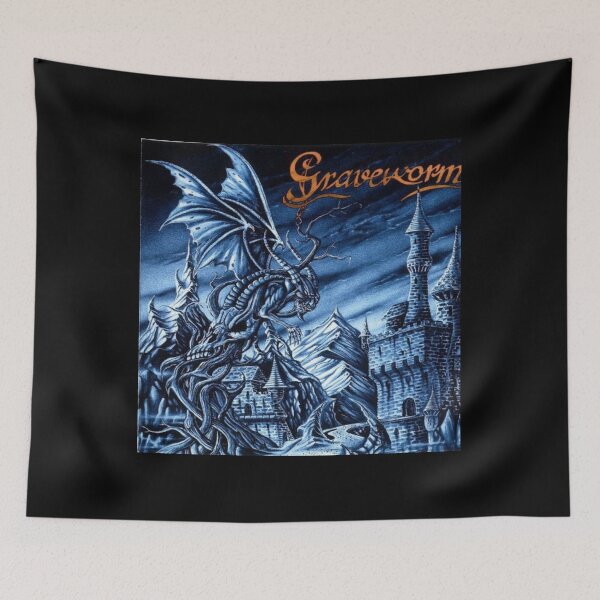 Item preview, Graveworm - Underneath the Crescent Moon album 1998 designed and sold by CreepyApparel.
