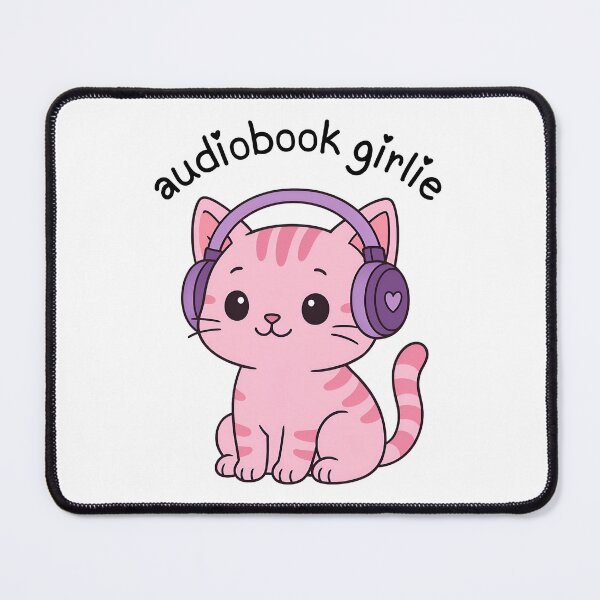 Item preview, Audiobook girlie cat designed and sold by stellacreates.