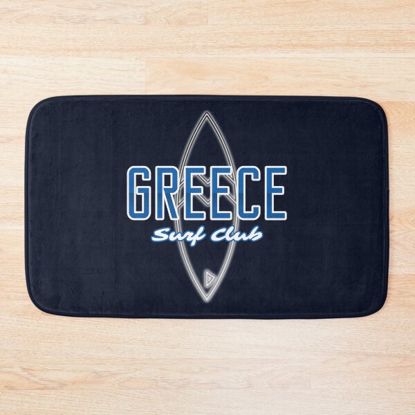 Item preview, Retro Greece Surf Club Graphic designed and sold by Bold & Brewed.