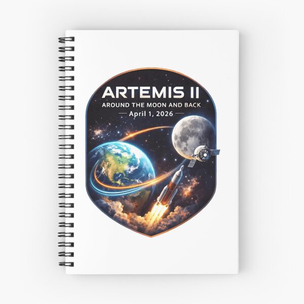 Item preview, Artemis 2 Journey Around the Moon and Back 2026 designed and sold by MutzelArts.