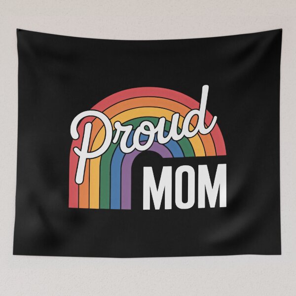 Item preview, Proud Mom Support LGBTQ designed and sold by TyraYoung.
