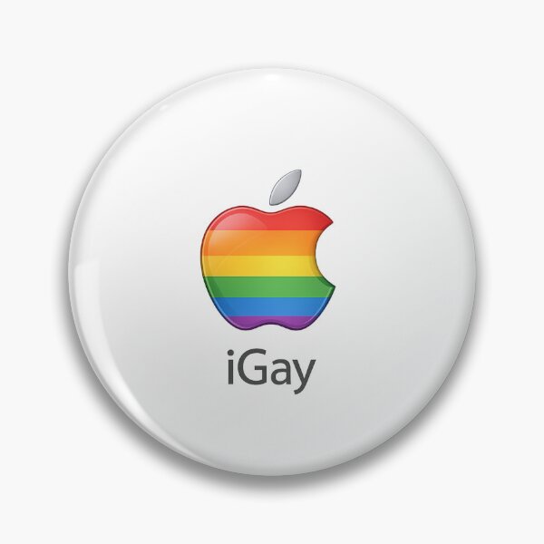 Item preview, iGay Rainbow Classic Tech Symbol Pride Identity Queer Digital Expression designed and sold by Aryabek.