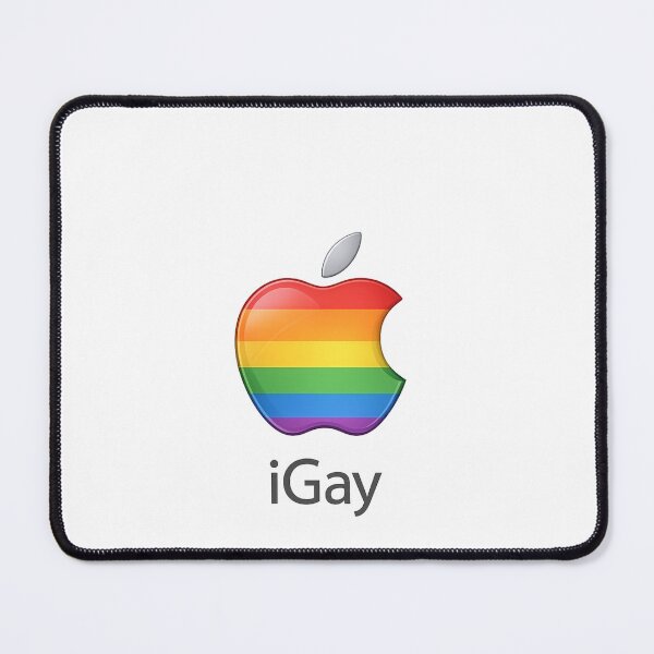 Item preview, iGay Rainbow Classic Tech Symbol Pride Identity Queer Digital Expression designed and sold by Aryabek.