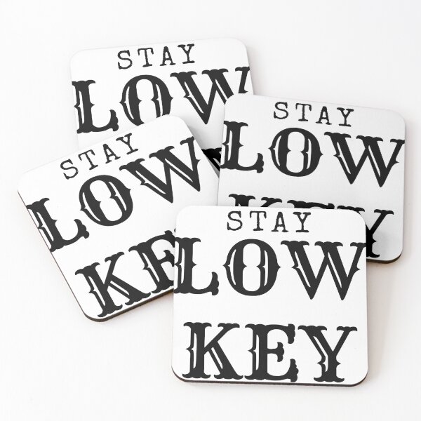 Item preview, Stay Lowkey Minimal Streetwear Typography Aesthetic Design designed and sold by dathas2020.