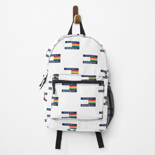 Item preview, HilfiGAY Rainbow Letter Pride Flag Americana Queer Identity Statement designed and sold by Aryabek.