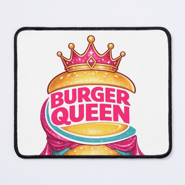 Item preview, Burger Queen Glam Crown Drag Pride Royalty Queer Pop Culture Statement designed and sold by Aryabek.
