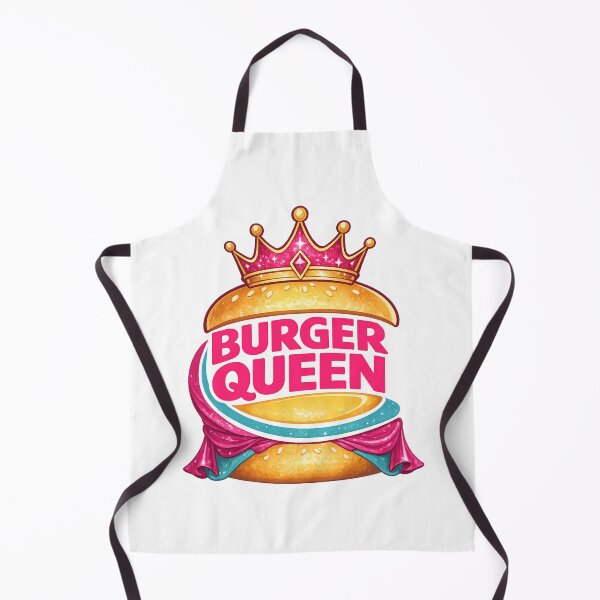 Item preview, Burger Queen Glam Crown Drag Pride Royalty Queer Pop Culture Statement designed and sold by Aryabek.