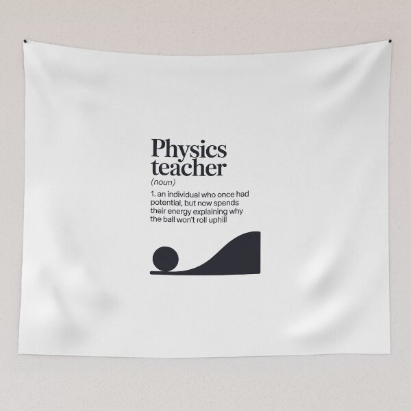 Item preview, Humorous Physics Teacher Definition designed and sold by jkrphoto.