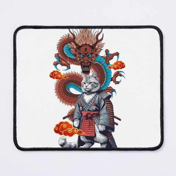Item preview, Samurai Cat Dragon designed and sold by yuki-hana.