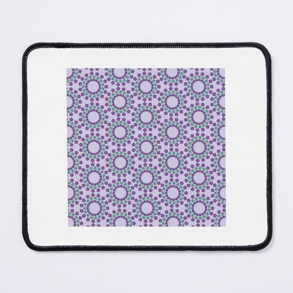 Item preview, Elegant Purple Floral Ring Pattern Arrangement designed and sold by zenrywardsss.