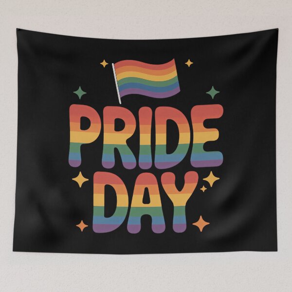 Item preview, Pride Day LGBTQ Rainbow Flag designed and sold by TyraYoung.