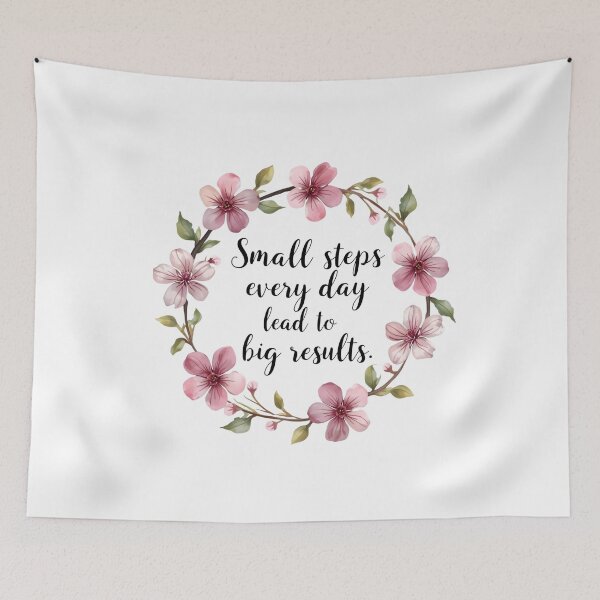 Item preview, Small steps every day lead to big results designed and sold by uunaa.
