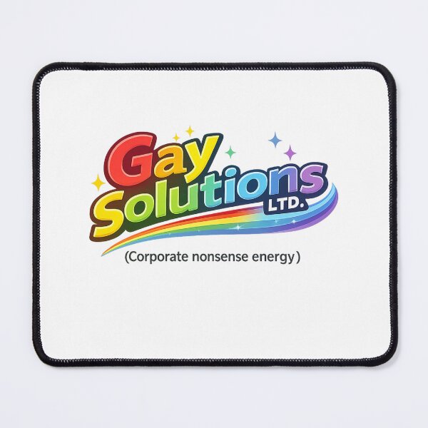 Item preview, Gay Solutions Rainbow Spark Corporate Energy Queer Workplace Humor designed and sold by Places On Earth.