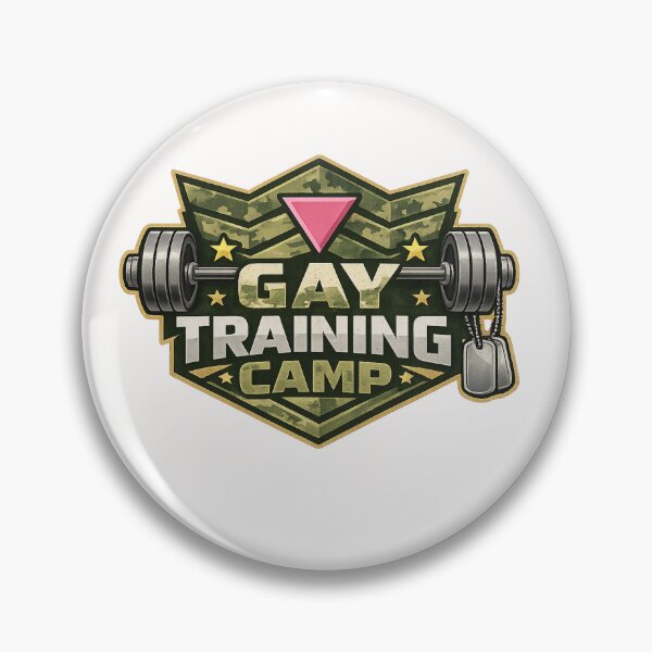 Item preview, Gay Training Camp Strength Pride Fitness Culture Queer Military Humor designed and sold by Places On Earth.