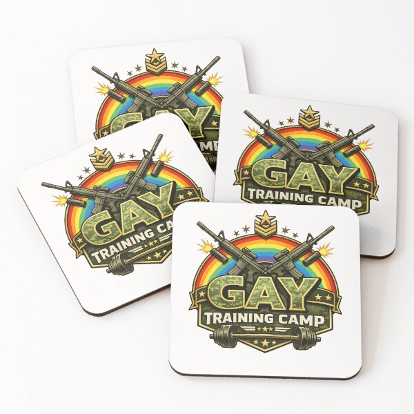 Item preview, Gay Training Camp Rainbow Tactical Strength Pride Military Parody designed and sold by Places On Earth.