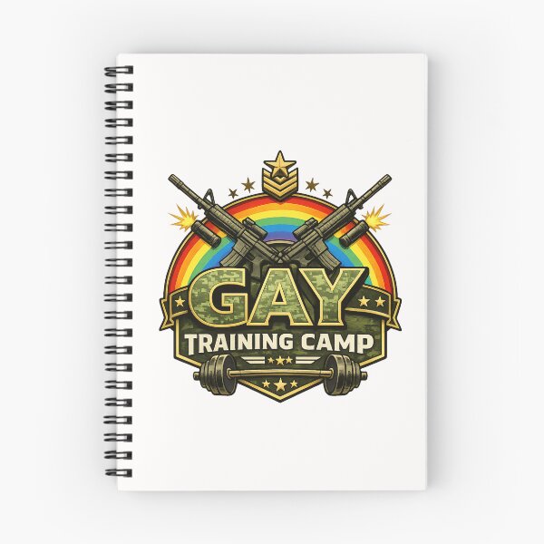 Item preview, Gay Training Camp Rainbow Tactical Strength Pride Military Parody designed and sold by Places On Earth.