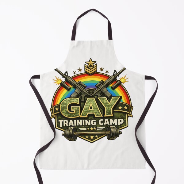 Item preview, Gay Training Camp Rainbow Tactical Strength Pride Military Parody designed and sold by Places On Earth.